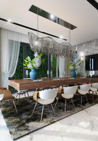  Mẫu bàn ăn hiện đại MH-02