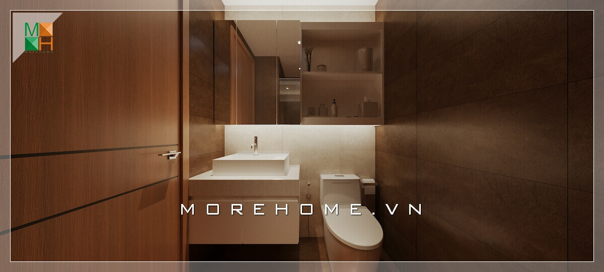 Mẫu thiết kế nhà vệ sinh biệt thự, chung cư mang phong cách hiện đại cuốn hút mọi ánh nhìn. Mẫu nội thất biệt thự đẹp