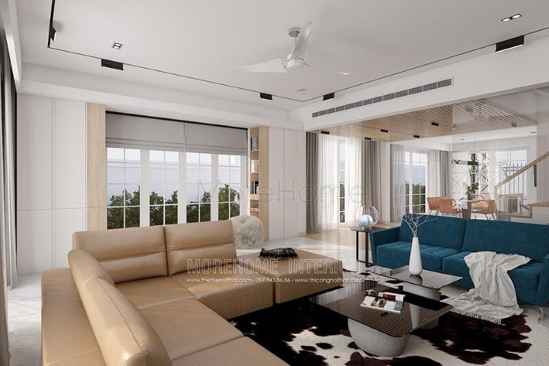 Mẫu bàn trà cao cấp mặt kính cường lực với kiểu dáng nhỏ nhắn giúp dễ dàng di chuyển và mang nét kết hợp độc đáo giữ các nội thất phòng khách