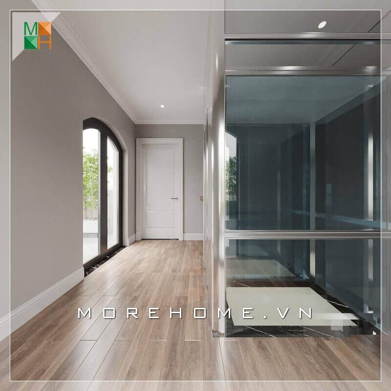 Mẫu thiết kế thang máy đẹp, hiện đại cho biệt thự, nhà phố.