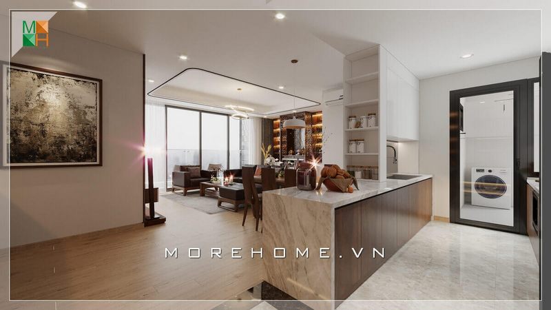 Ngắm nhìn mẫu thiết kế nội thất hiện đại với không gian mở, đem lại sự thoải mái, tiện nghi cho các chung cư, nhà phố, biệt thự và gia chủ.